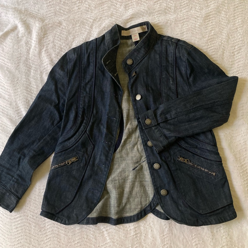 Stella McCartney jean jacket size 34